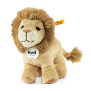 Lion Léo beige debout 16 cm