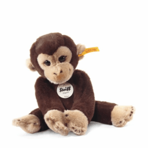 Singe Koko Petit ami brun foncé 25 cm