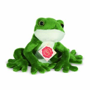 Grenouille verte assise 15 cm