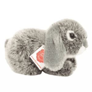 Lapin Bélier gris 18cm