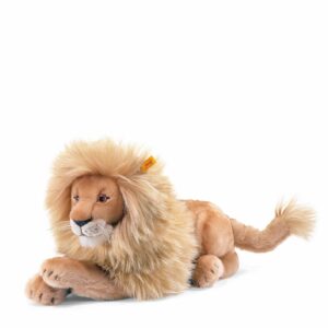 Lion Léo blond couché 45 cm