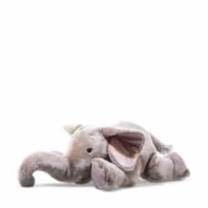 Eléphant Trampili couché gris 85 cm