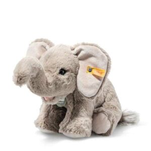 Eléphant Edie gris assis 24cm