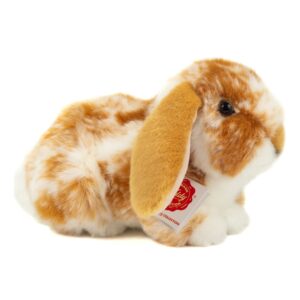 Lapin Bélier brun cl/blanc 23cm