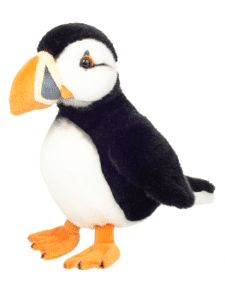 Oiseau Macareux noir/blanc 23cm