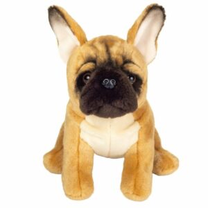 Chien Bouledogue français assis 27cm