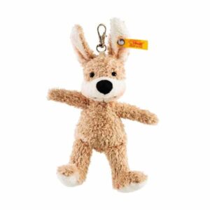 Porte-clés Lapin Mr Cupcake beige 13cm