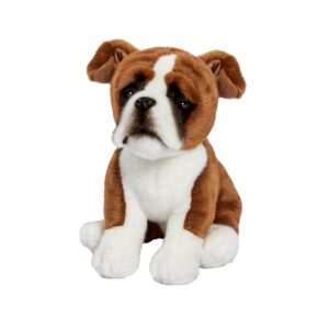 Chien Boxer assis H22xL30xl13cm