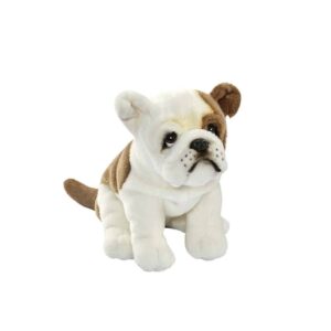 Chien Bulldog Français assis H24xL30xl13cm