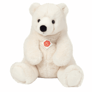 Ours polaire assis 35cm