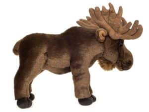 Elan brun debout 30cm
