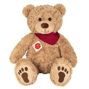 Ours teddy Chilly avec bandana rouge 40cm