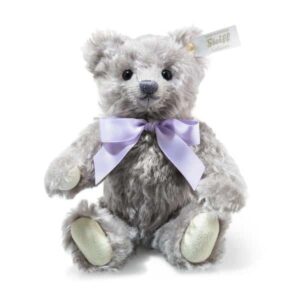 Ours Teddy Evénement 2024 mohair gris 20cm