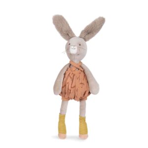 Lapin argile Trois petits lapins H40cm