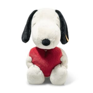 Chien Snoopy love blanc 30cm