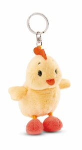 Porte-clés Poussin Chick Eggwina 10cm