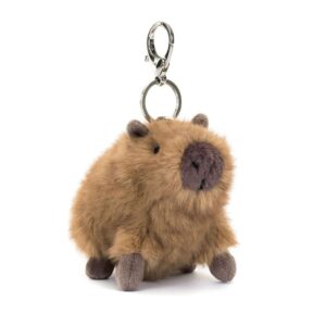 Porte-clés Clyde Capybara bag charm 14x6x10cm