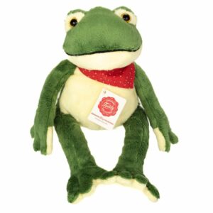 Grenouille verte pantin 28cm