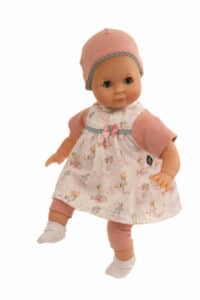 Poupée bébé Schlummerle tenue ours H32cm