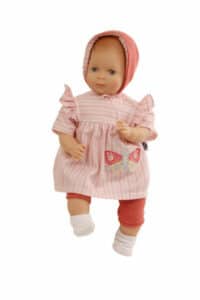 Poupée bébé Schlenkerle yeux peints H37cm