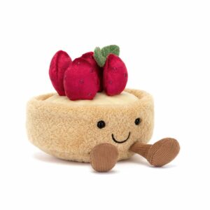 Amuseables Fleurette Tarte aux Fraises 11x10cm
