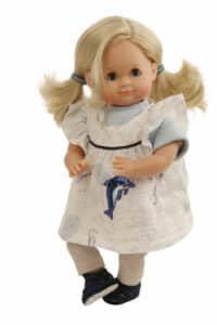 Poupée Schlummerle cheveux blonds H32cm