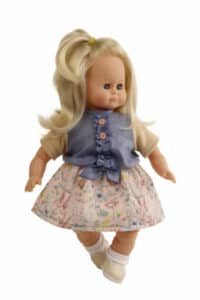 Poupée Schlummerle cheveux blonds H37cm