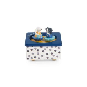 Boite à musique Puce&Pilou coffret L12xl12xH7cm