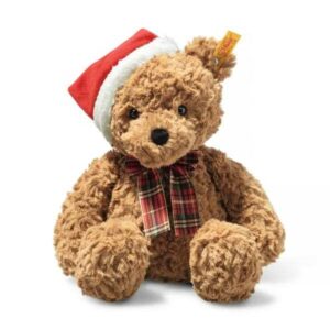 Ours Teddy Jimmy brun Noël SCF 30cm