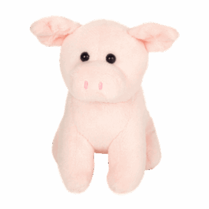 Cochon porte-bonheur Queeky assis 11cm