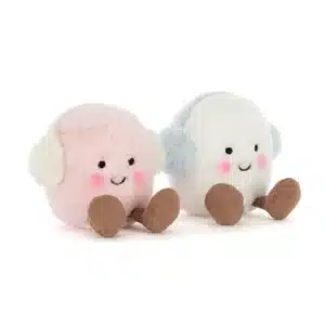 Amuseables Toastie Pink & White Marshmallows 9x16x6cm