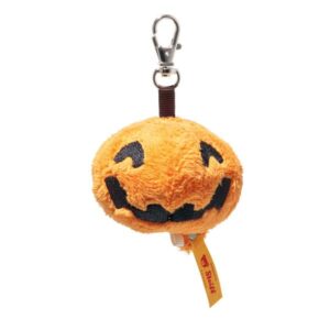 Porte-clés petite Citrouille orange 6cm