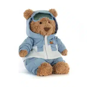 Bartholomew Bear Snow Suit 26x12x8cm