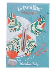 Papillon magique Tulipe L9.5xH 9 cm