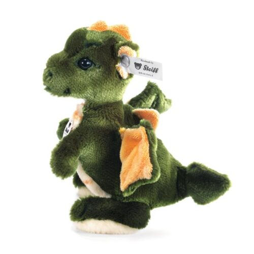 Dragon fils Raudi vert 17cm
