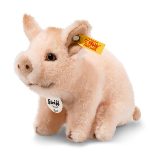 Cochon (porcelet) Sissi, rose assis 15 cm