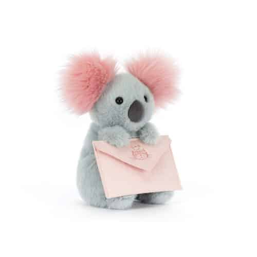 Koala with Message 20x12x11cm