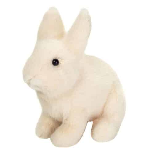 Lapin assis crème 20cm