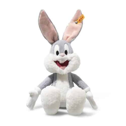Lapin Bugs Bunny gris/blanc SCF 32cm