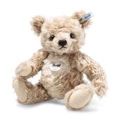 Ours Teddy Paddy mohair brun clair 28cm