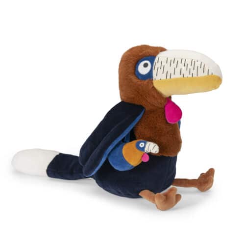 Grand Calao Litchi d&rsquo;activités Mawa H32cm