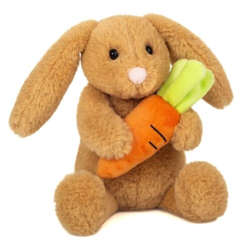 Lapin Lilly avec carotte 23cm