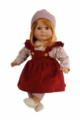 Poupée Hanni cheveux roux H 45cm