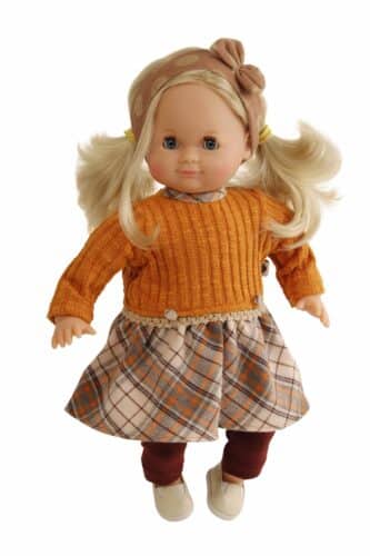 Poupée Schlummerle cheveux blonds H32cm