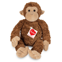 Singe Yoyo brun 39 cm