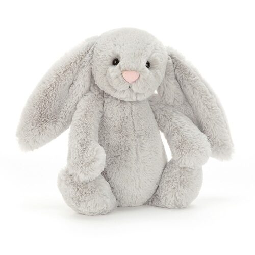 Bashful Silver Bunny Original Medium (lapin)H31xL12cm