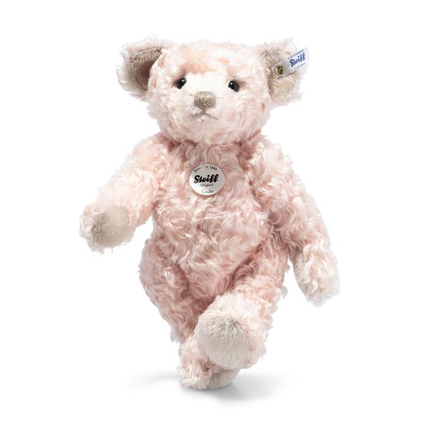 Ours Teddy classique Linda rosé 30 cm