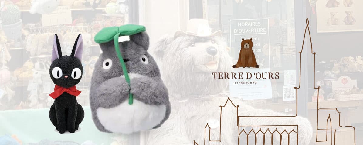 Peluches Ghibli à Strasbourg