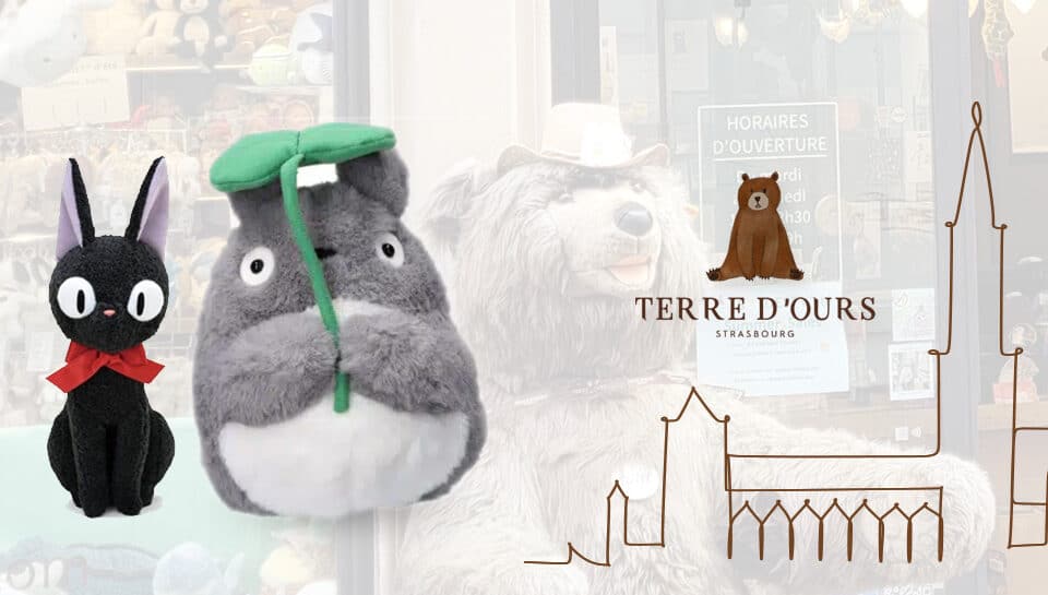 Peluches Ghibli à Strasbourg