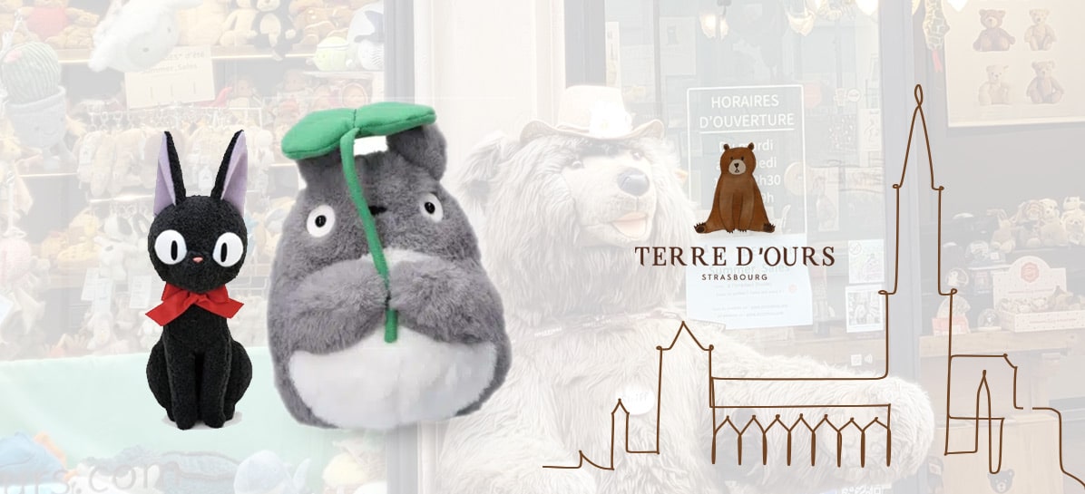Peluches Ghibli à Strasbourg